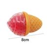 Pelota Antiestrés Helado Sensación de Agua Blandita Juguetes de Ventilación Bolas de Agua Juguete de Apretón Fidget Juguete para Alivio del Estrés y la Ansiedad Sensorial Blandito