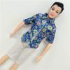 3SetsTops Hemd Kurze Jeans Hosen Kleidung Für Ken Puppe Outfits Kleidung Für Barbies Freund Ken Puppen Puppenhaus Zubehör Kinder Spielzeug
