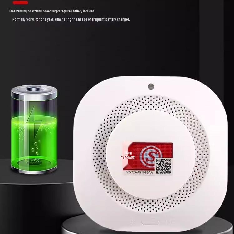 3C Certified Smoke Detector Alarm for Home & Commercial Use