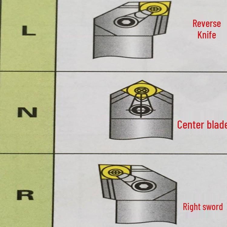 75° Turning Tool Holder MCBNR2020K12 for CNMG1204 Inserts, Composite Clamping