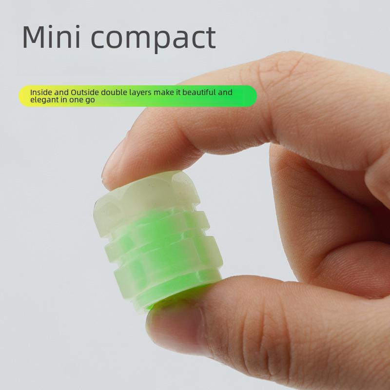 Leuchtende Reifenventilkappe für Auto und Motorrad