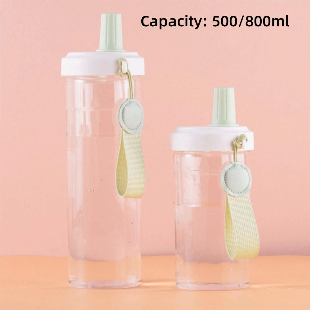 Plastic Tumbler Milk Tea Cup Leakproof Drinkware Bottle New Straw Water Bottle Home Office