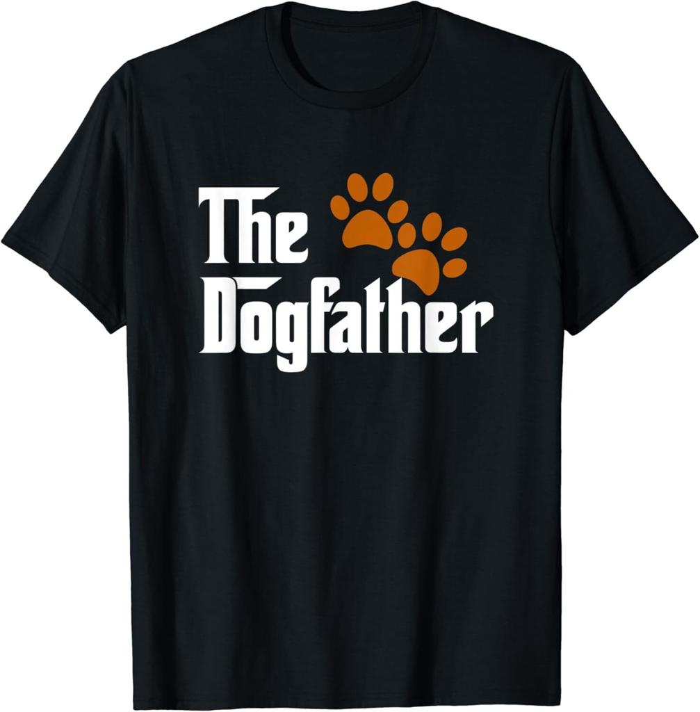 Cool Dog Dad Dog Father Shirt The DogFather Gift Unisex T-Shirt