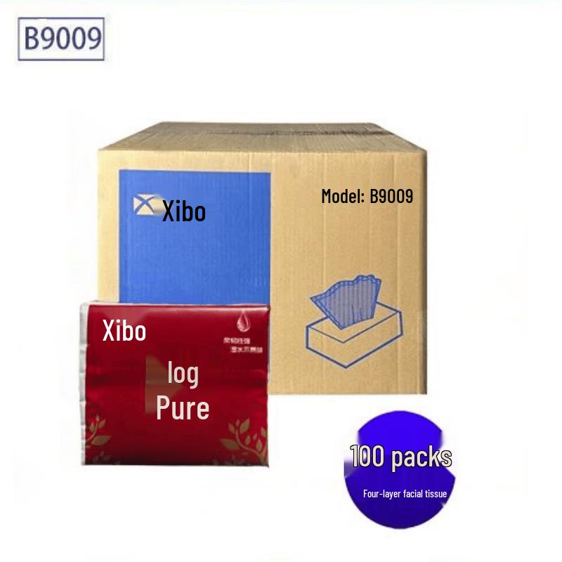 Xibo 4-Ply Soft Pack Facial Tissues