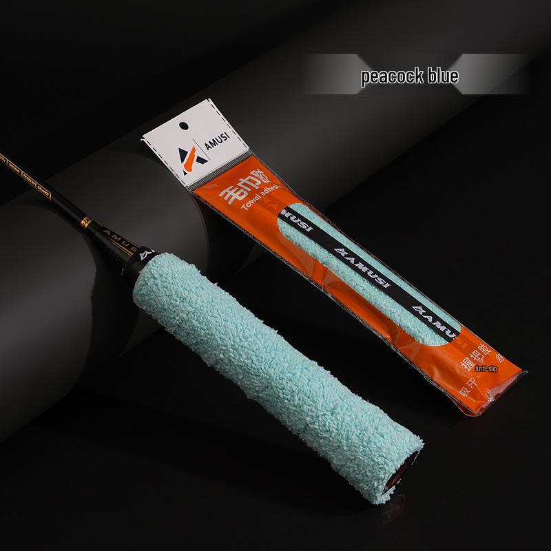 Non-Slip Microfiber Towel Overgrip for Badminton Rackets - Thickened Sweatband Grip