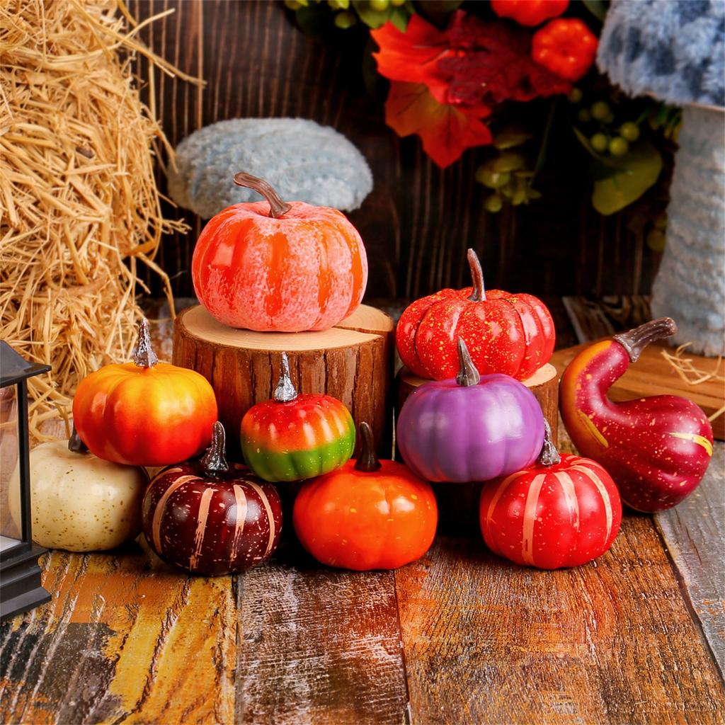 Halloween Foam Pumpkin Restaurant Window Decorations