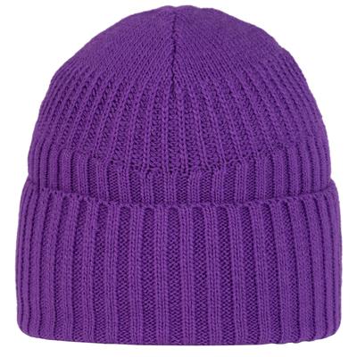BUFF Knitted Fleece Hat Beanie, Unisex Purple Cap