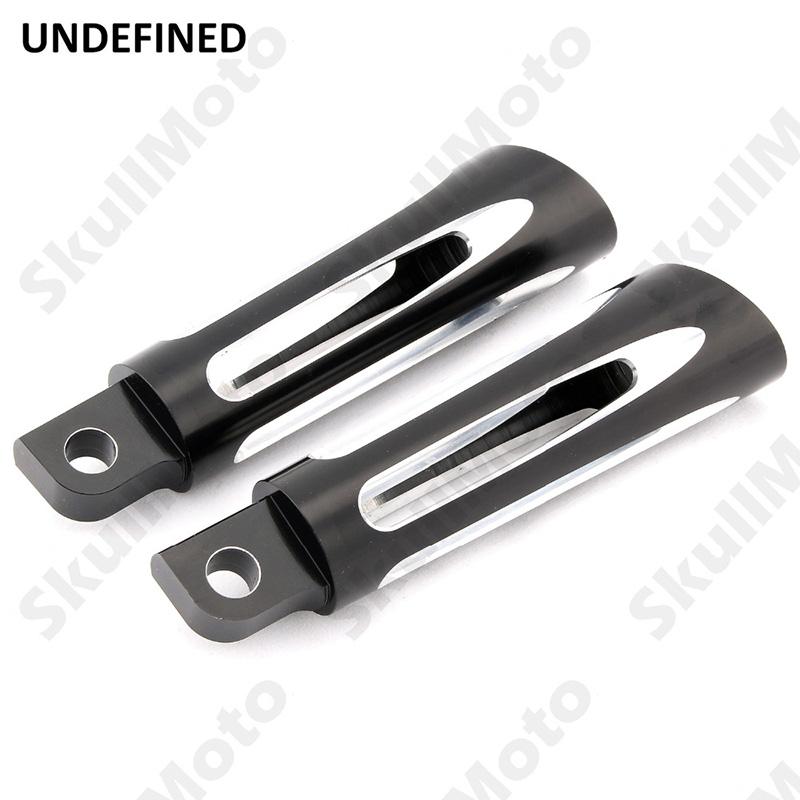 Motorcycle Front Rear Foot Peg Footrest Pedal for Harley Sportster 883 1200 XL Touring Road King Dyna Fatboy V-Rod XG750 XG500 черный белый