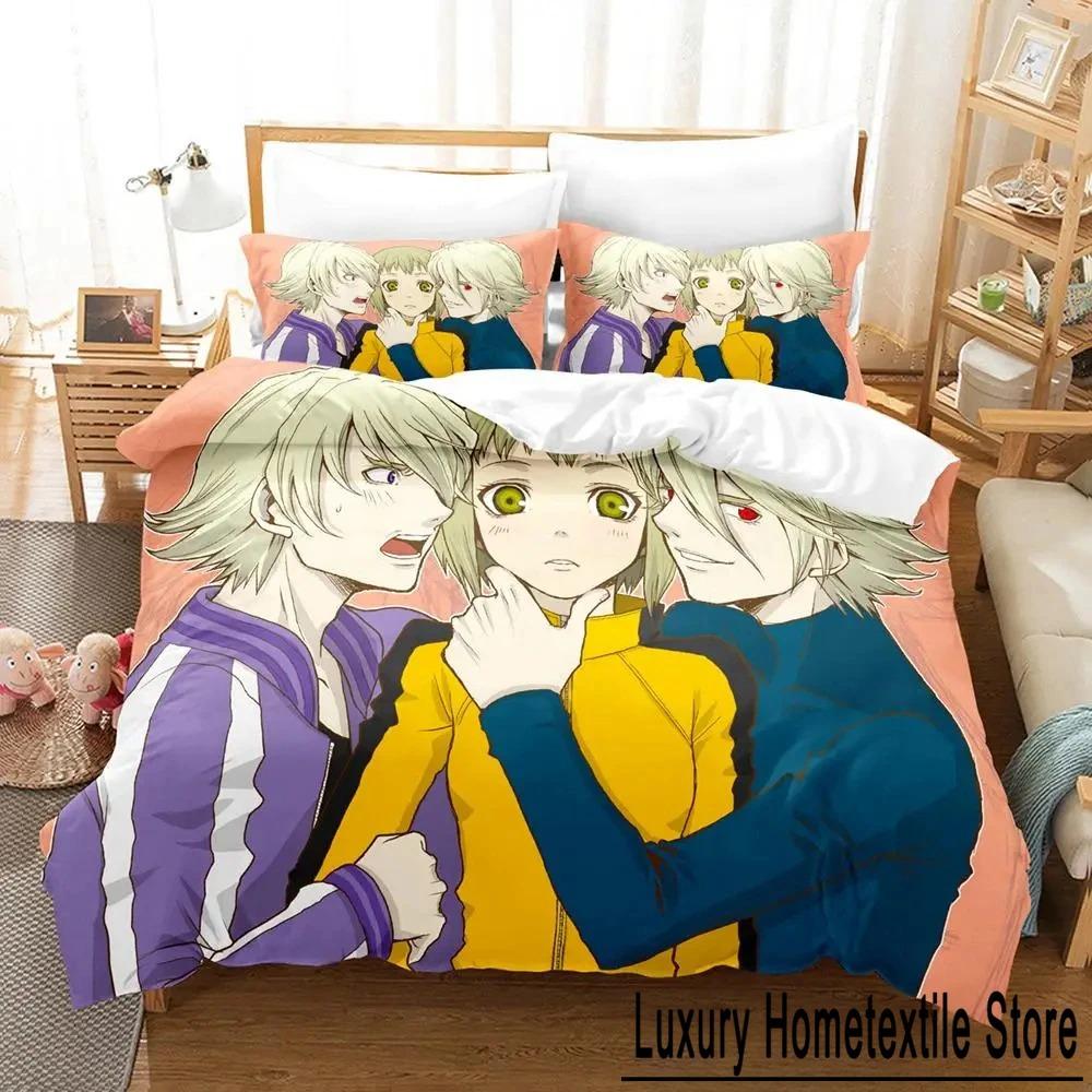 

3D Print Tiger and Bunny Bedding Set Cartoon Anime three-piece set Adult Kid Bedroom Duvet cover Sets Kawaii cartoon bed sheets 70x133cm 2pcs