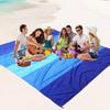 Portable extra large beach mat, picnic mat, temporary tent, waterproof