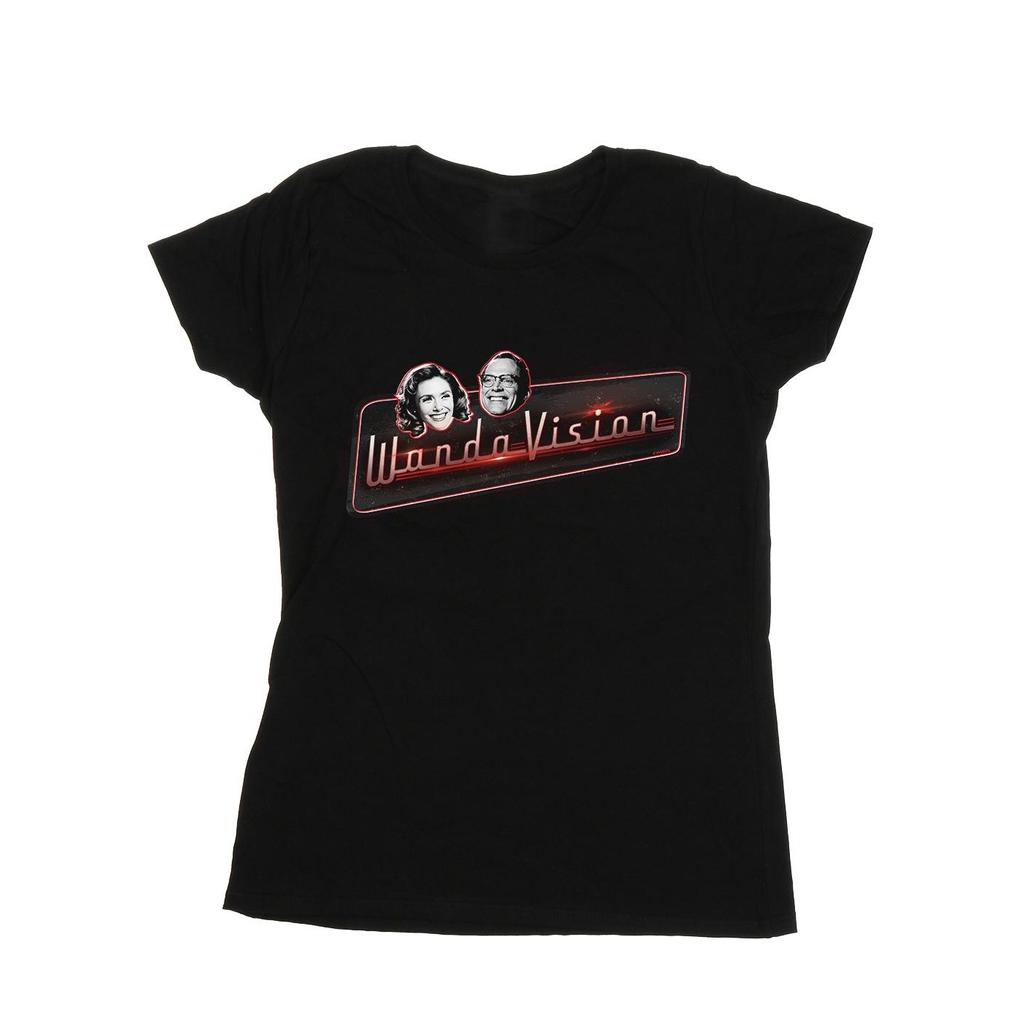 Marvel Womens/Ladies WandaVision Smiles Cotton T-Shirt