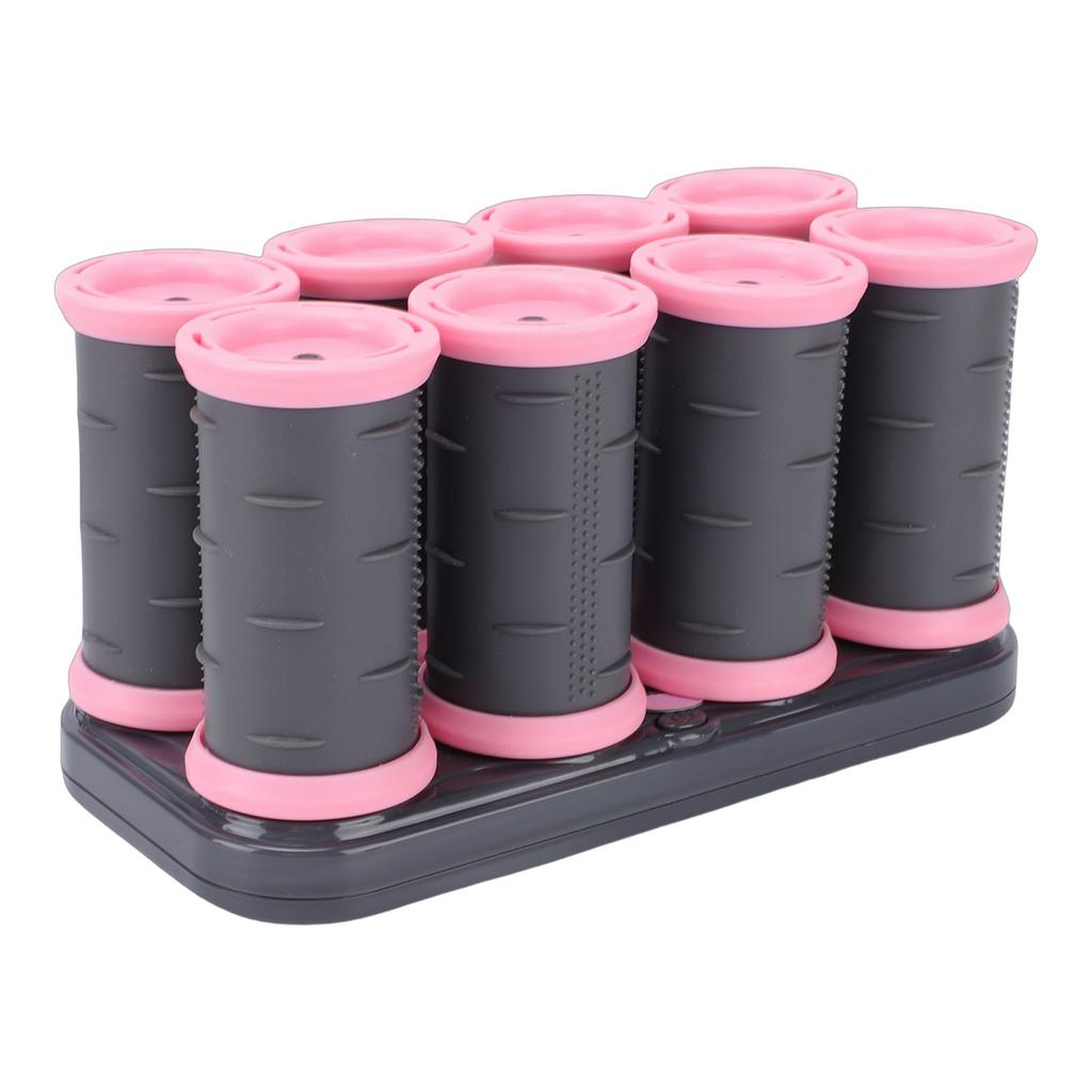 Kit 8pcs Rulli Riscaldanti per Capelli 35mm Riscaldamento Rapido Ricci di Lunga Durata Rulli Caldi Elettrici per lo Styling dei Capelli