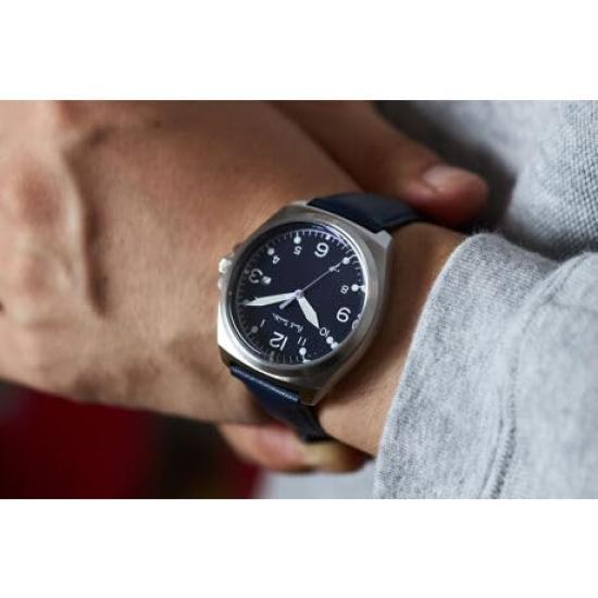Paul Smith Watch Closed Eyes Military Watch Navy Men's BV1-216-74