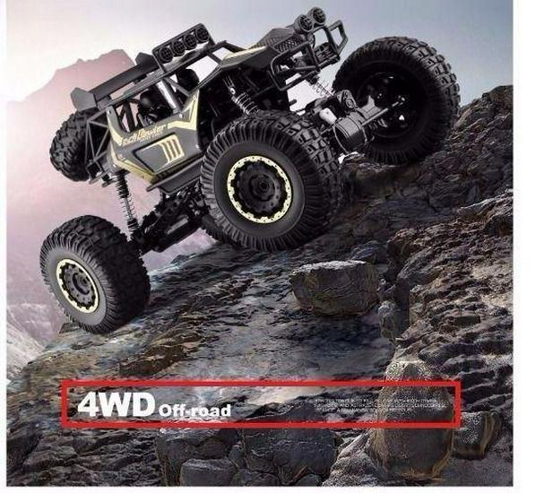 High-Speed Off-Road RC Drift Car - Large 4WD Climbing Big Foot Toy for Boys
