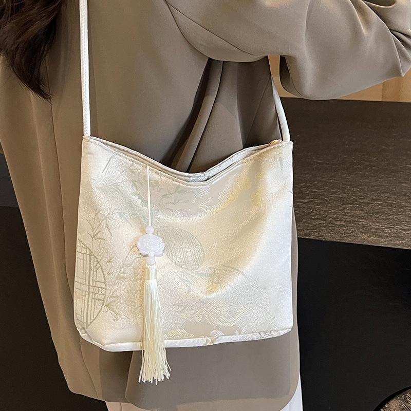 High-End Nische Ein-Schulter Bucket Bag für Damen Sommer Neu Trendig und Modisch Modische und Vielseitige Schultertasche
