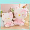 Hello Kitty Plush Doll For Girls With Soft Short Pile Fabric And Cuddly Design