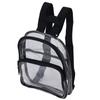 Mini Transparent Backpack Stadium Approved PVC Transparent Backpack for Work Travel Sports