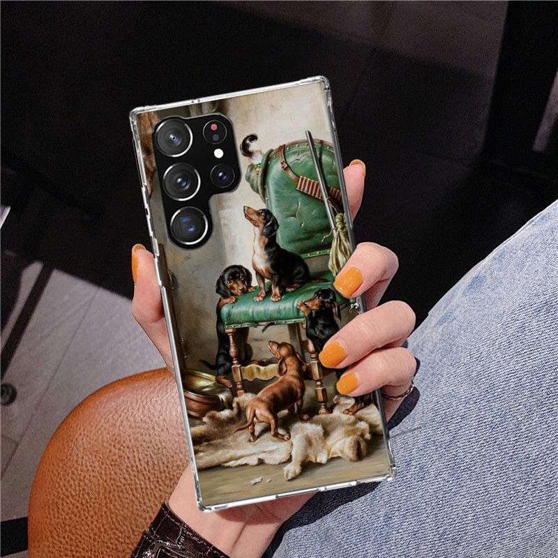Hunter Dog Hunting Phnoe Case for Samsung Galaxy S26 S25 Edge S23 S24 Ultra S22 Plus S21 S20 FE Unique Cover Soft Coque Galaxy S