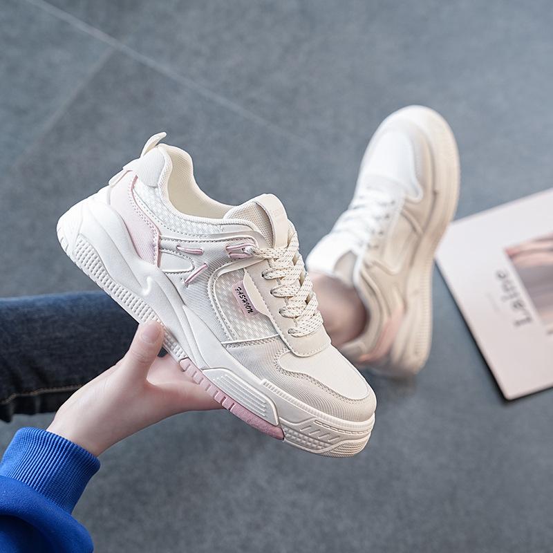 

Little White Shoes Female Student Korean Edition Spring 2025 New Versatile Casual Sports Board Shoes 35