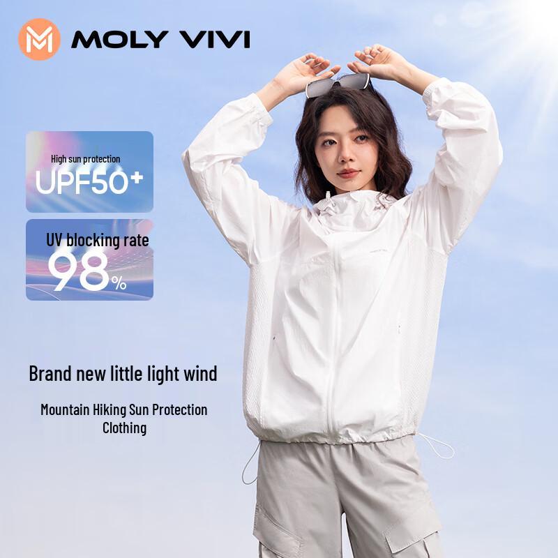 

MOLY VIVI Women s Lightweight UV Protection Sun Jacket L