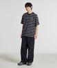 Nyuballanseu Nbneg21583 / Uni Track Club Striped Short Sleeve Tee (Black)