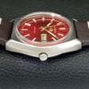 AUTOMATIC VINTAGE SEIKO 5 JAPAN 6319A MENS RED COLOR DIAL WATCH a701262-5 R206a-a701262
