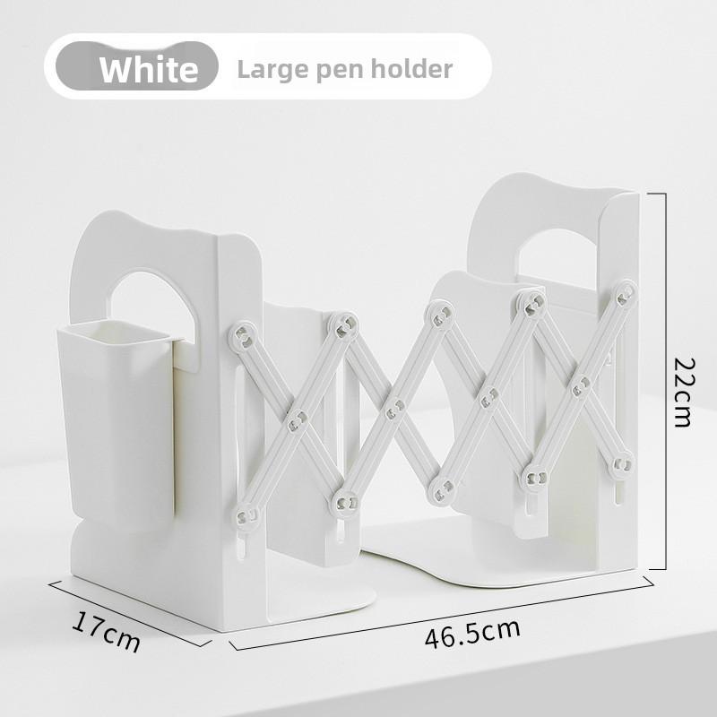 

Складная Простая Подставка для Книг в Стиле Инс L-образный Органайзер для Ручек Настольная Подставка для Книг Студенческий Книжный Блок Большая Утолщенная Стойка для Хранения Канцелярские Товары Large белый