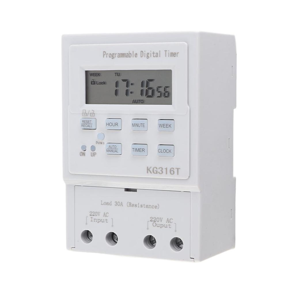 Digital Timer Timer Programmable Control Timing with High Accuracy Less Than 1 Second Time Error