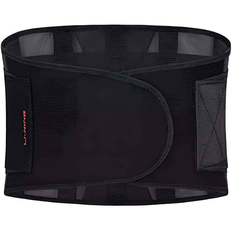 Li Ning Back Support Braces Elastane, Polyester Fitness Adults Protective LN-XXLQAN280-1-L