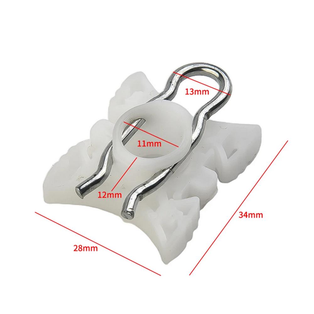 51321938884 4Pcs Window Regulator Sliding Pivot Clips For BMW E32 E34 E36 E92/93