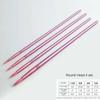 4/6 Pcs Pointed Round Flat Head Hand Drawn Watercolor Nylon Painting Material Watercolor Brush