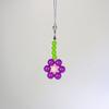 Sweet Phone Chain Strap Lanyard Colorful Bead Flower Pendant Phone Charm Hangings Decoration Cute Phone Accessories