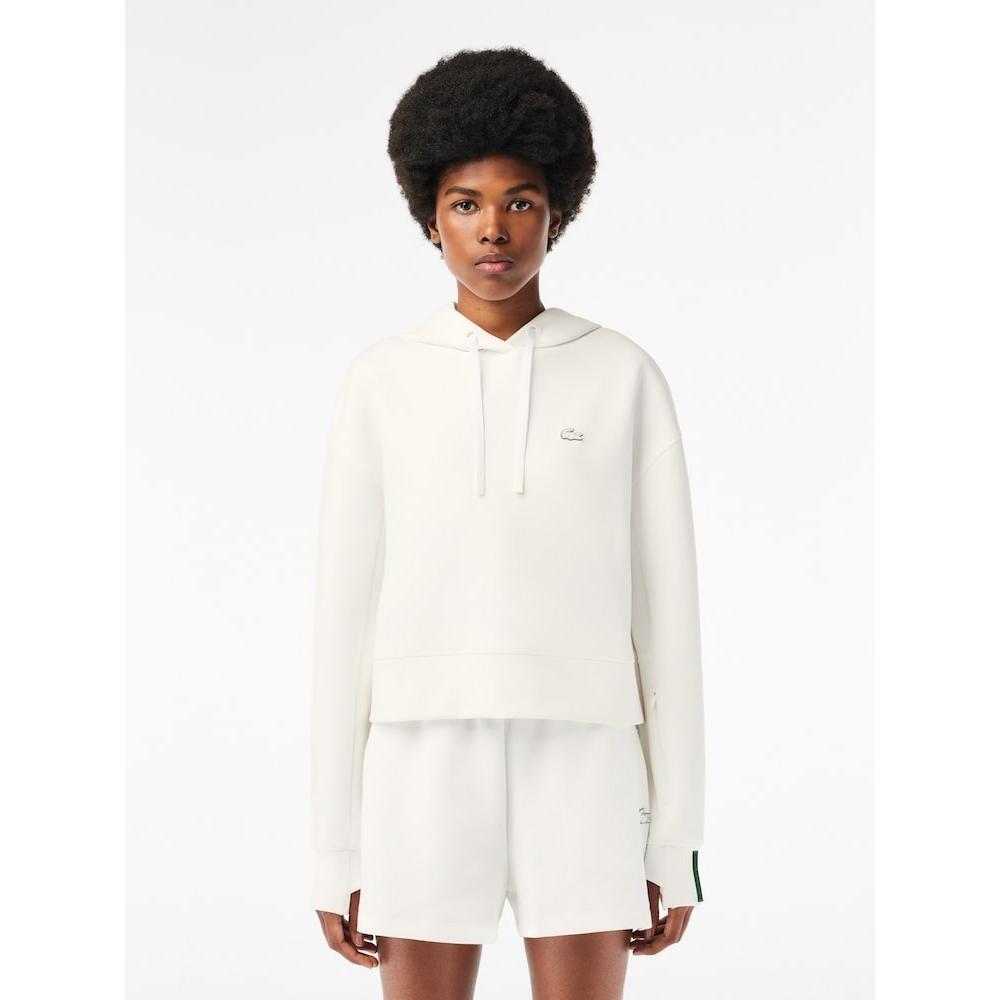 

Lacoste Женская двухсторонняя толстовка с капюшоном и молнией сбоку SF0281 54G 001 Q2NSF0281 54G001 034