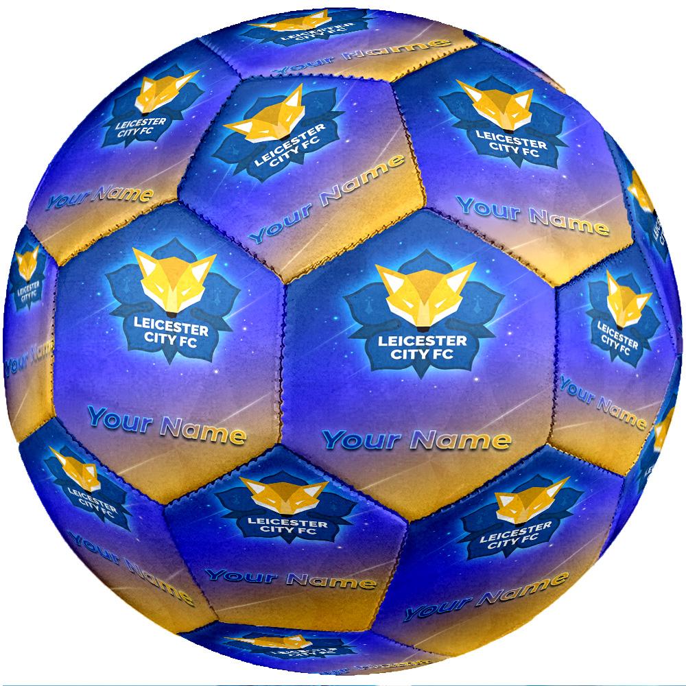 Leicester City Fashion Size 5 Football Wearproof Non‑Slip Soccer Ball For Sports Training Entertainment Use