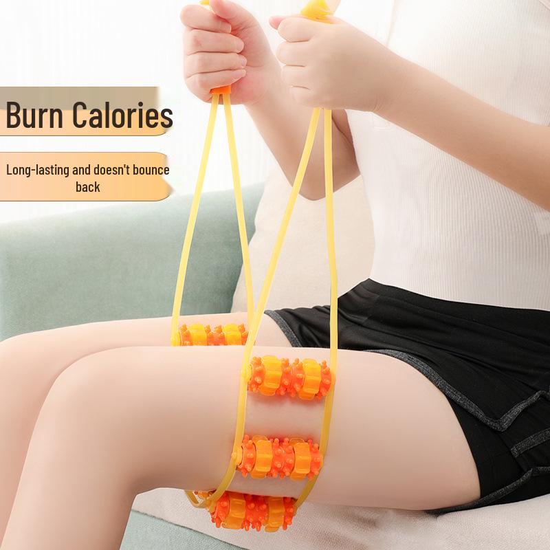 Hot-selling Back and Neck Massage Roller: Self-Use Manual Roller for Shoulder, Neck, and Spine Relaxation.