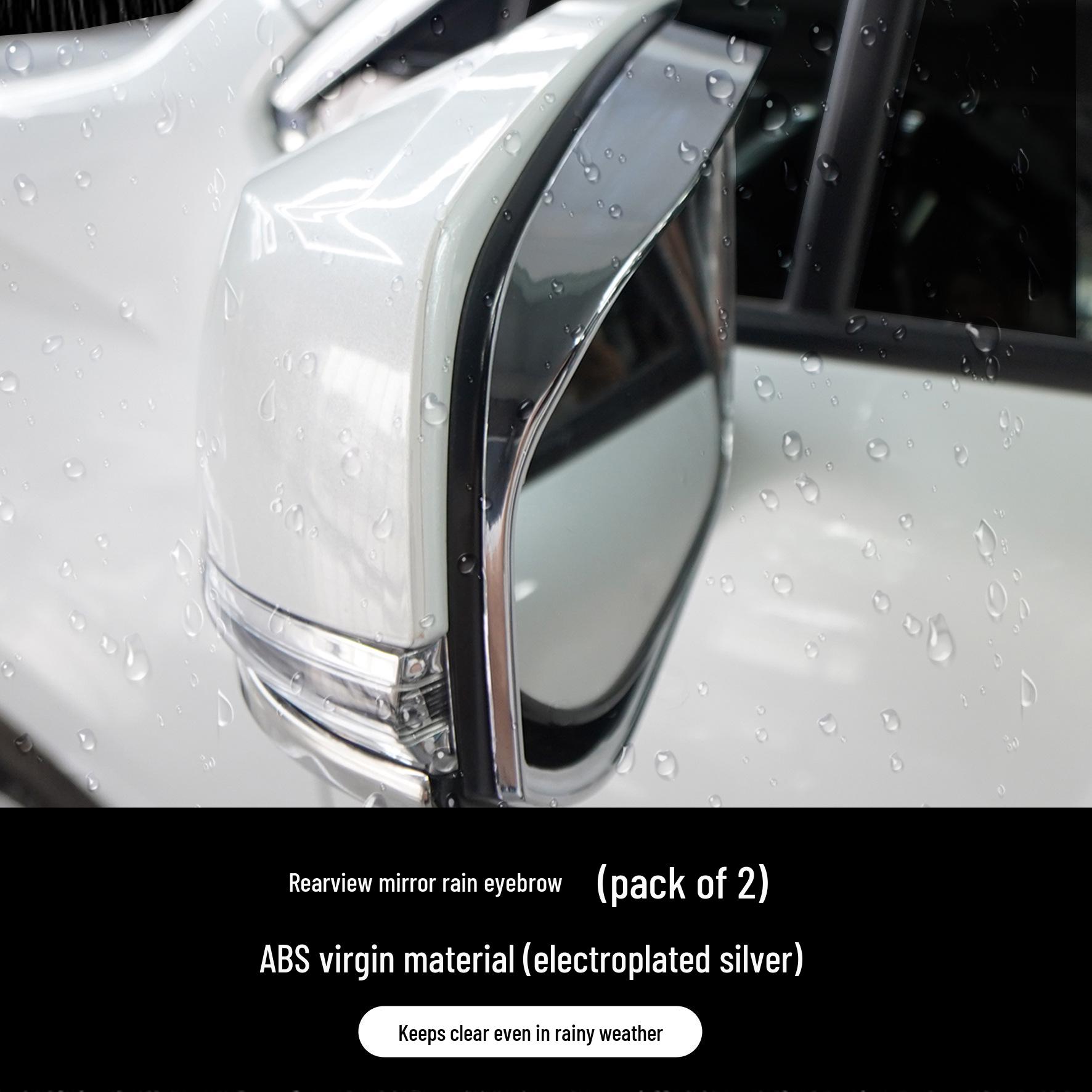 

Sienna Rearview Mirror Rain & Snow Shield - Scratch Resistant Car Accessory