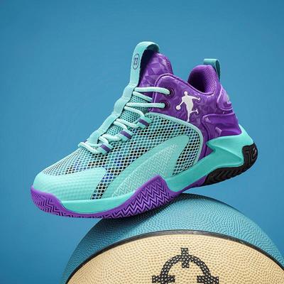 Kids' Mid-Top Anti-Slip Basketball and Outdoor Shoes with Wear-Resistant Sole - Autumn Collection.