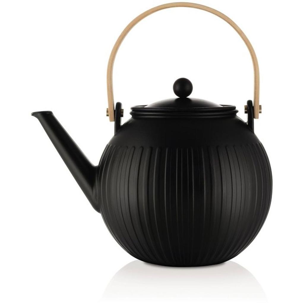 Théiere a piston - BODUM - Douro - En porcelaine - Filtre inox - 1,5 l