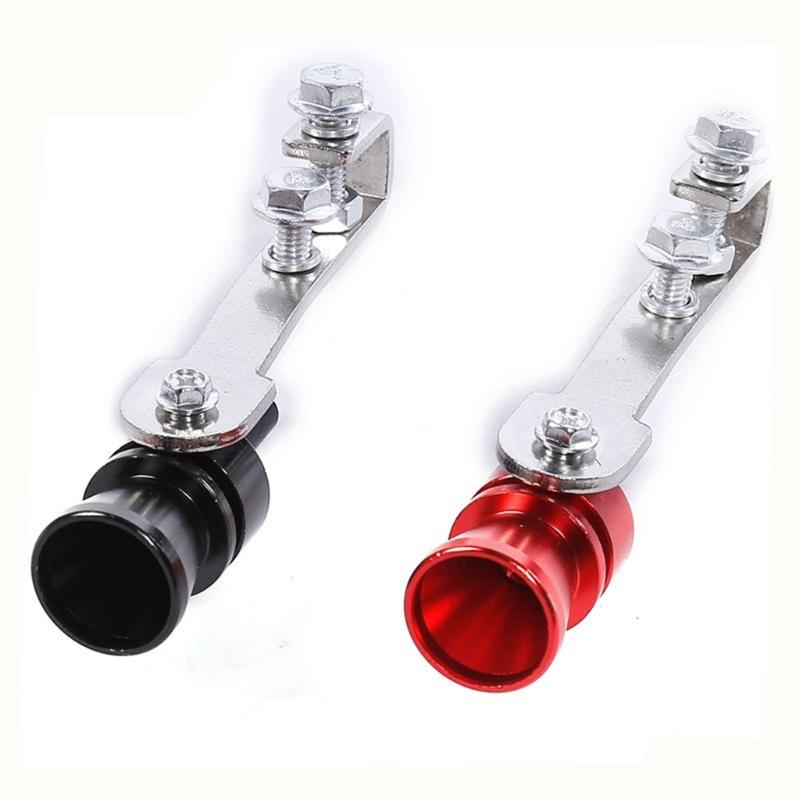 Universal Sound Simulator Blow Off-Valve Car Turbo Sound Whistle Vehicle Refit Device Exhaust Fake Pipe Aluminum Muffler