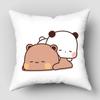 Bear Hug Pillow Case Bubu Dudu Cartoon Series For Home Decorative Pillows Cover Invisible Zippered Throw PillowCases