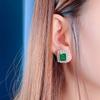Exquisite Female Pierced Earrings Dazzling Zirconia Lady Engagement Accessories for Women Aesthetic Fashion Jewelry Gift