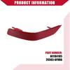 No.265656FV0B Bumper Reflector for Nissan Rogue 2016-2020 / Rear Left Light Reflector Cover Bumper/Durable Plastic / 1Pcs Red