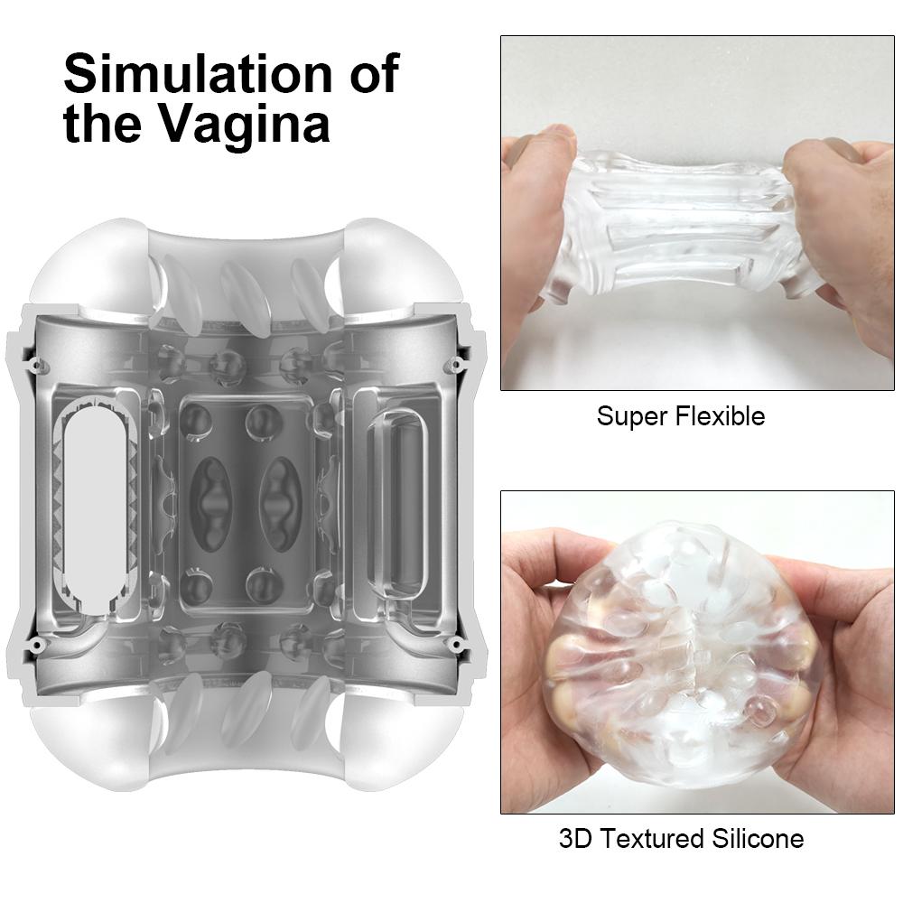 Vibrating Suck Oral Blowjob Masturbators Cup Male Masturbator Vagina Sex Toys for Men Goods Vibrator for Adults Couples 18