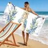 Peter Rabbit Art Print Beach Towel, Large Soft Quick Dry Towel for Beach Camping Swimming