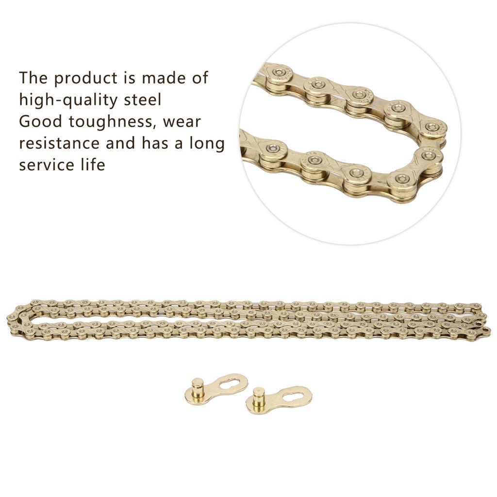 F10 Mountain Road Folding Bike Chain Steel 10 Speed   Cycle   Accessories