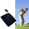 Cotton Golf Ball Cleaning Towel with Retractable Cleaner Square Towel Golf Towel  Golfer