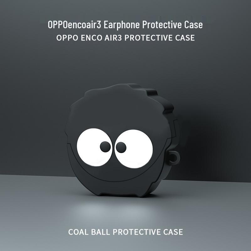 Совместимый защитный чехол для наушников OPPO Enco Air3 и Enco R2 - Мягкий внешний корпус с полным покрытием. Oppo Enco R2