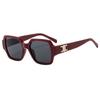 JYL TS Sunglasses Polygon Large Frame UV Street/89228