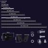 Car LED Ultra-thin Single Row 9W Work Light for Off-road Vehicle Roof & Fog Light Modification