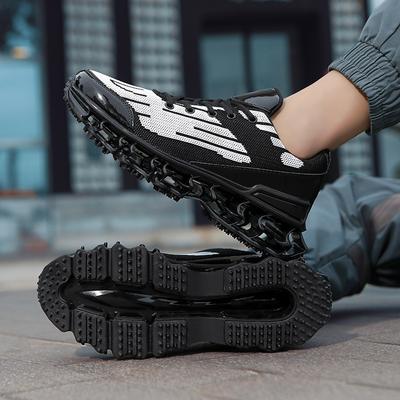 Chaussures tendance pour hommes, grandes tailles, quatre saisons, basses, nouvelles chaussures pour hommes Blade, semelles en TPU absorbant les chocs, baskets Fly-Knit